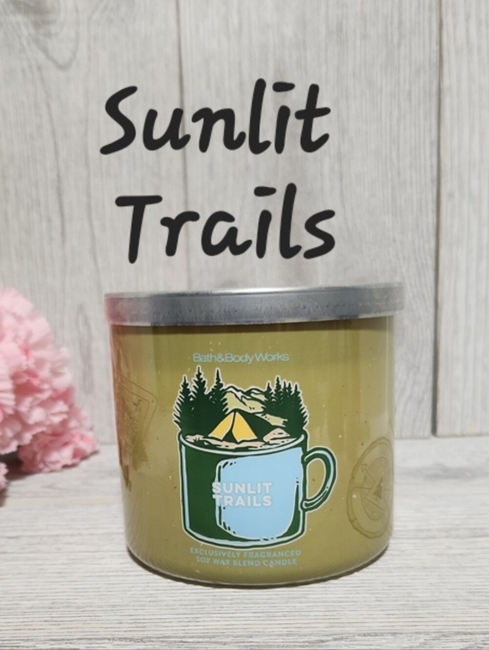 Bath & Body Works Sunlit Trails 3-Wick Candle